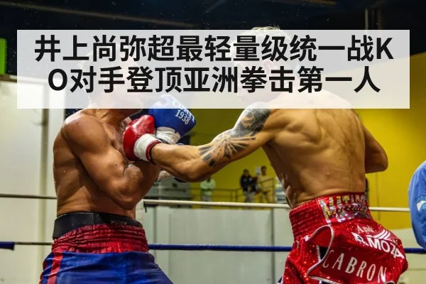 井上尚弥超最轻量级统一战KO对手登顶亚洲拳击第一人